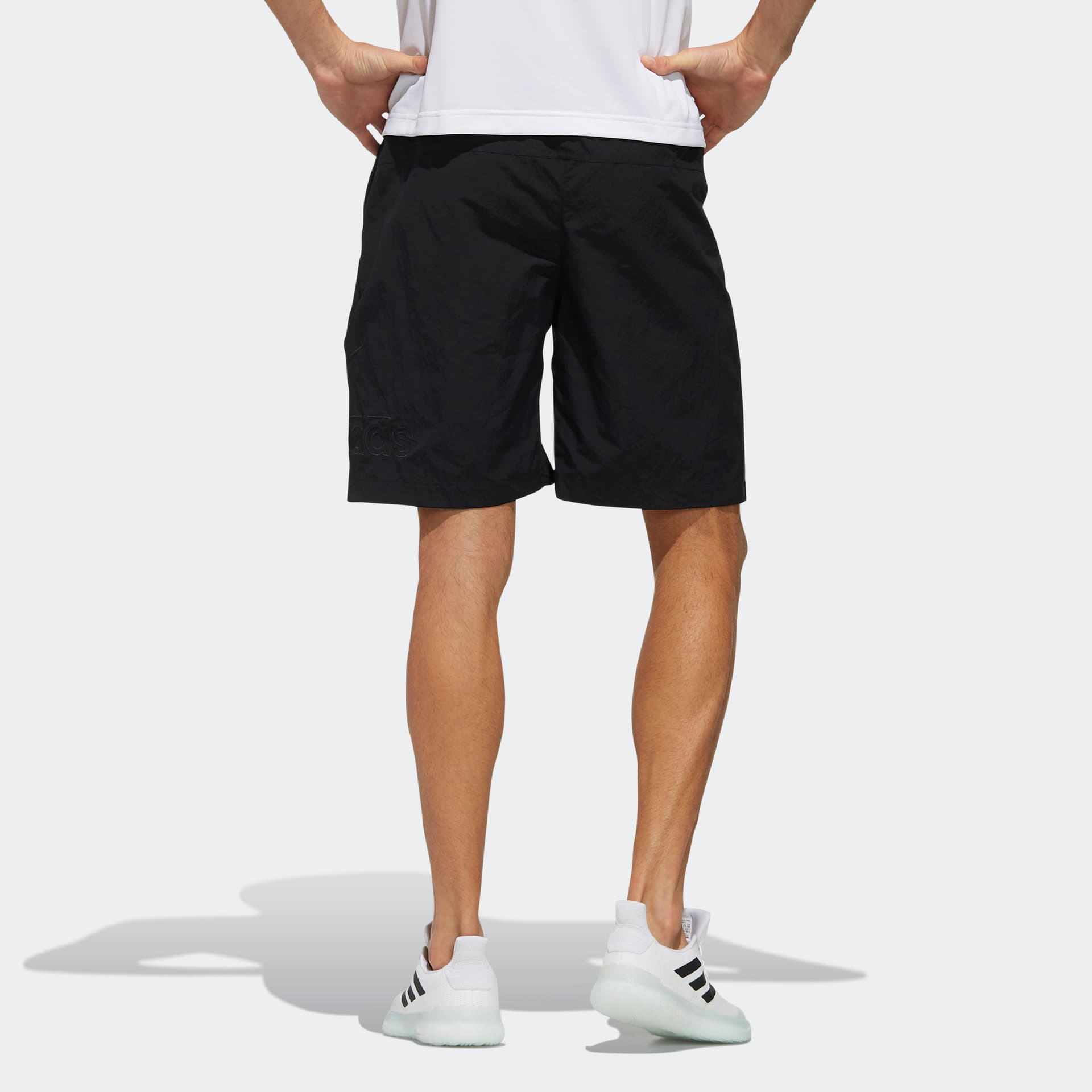 Тренировочные штаны adidas M Mh 3s Wv Sho - изображение 4