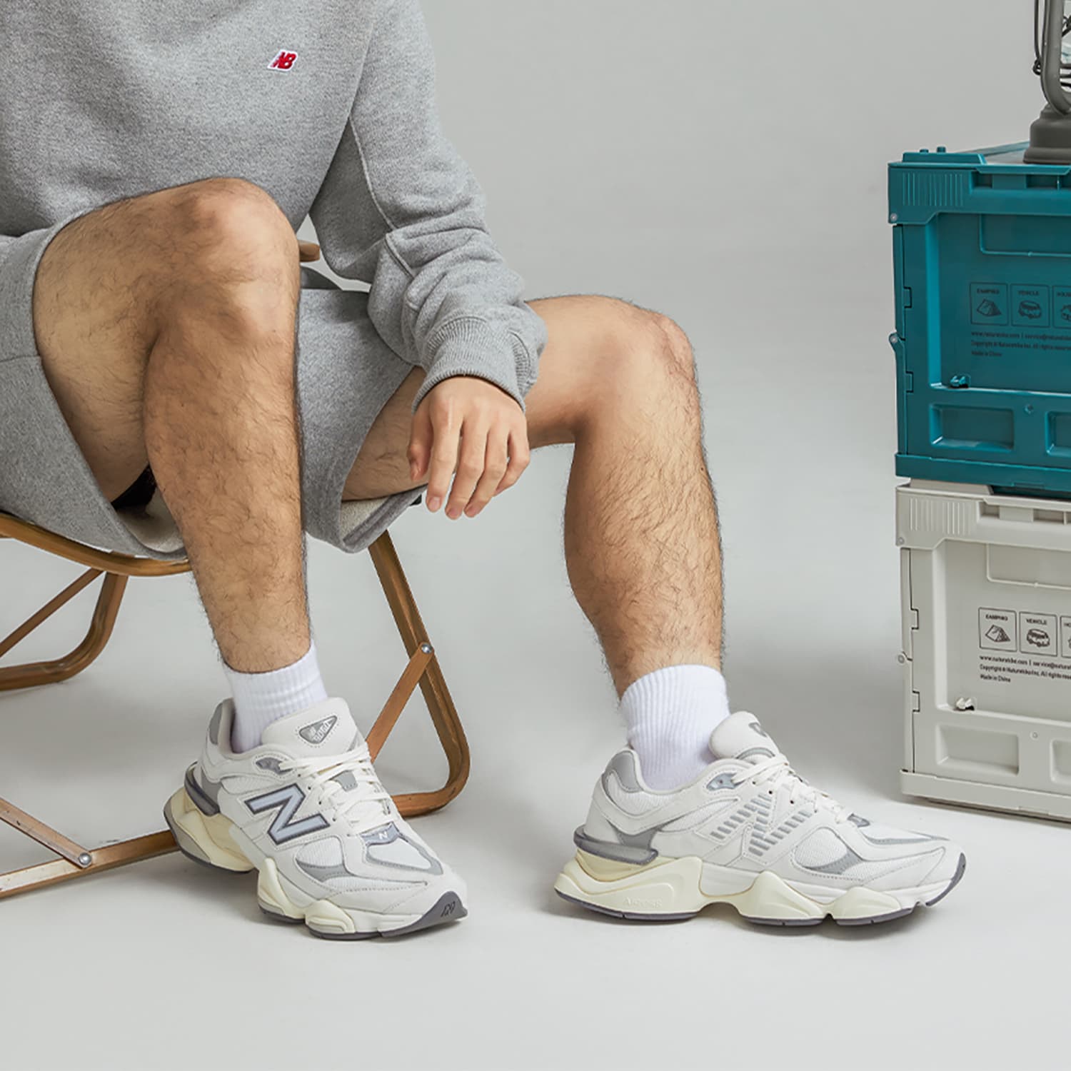 Кроссовки New Balance 9060 Grey White - изображение 10