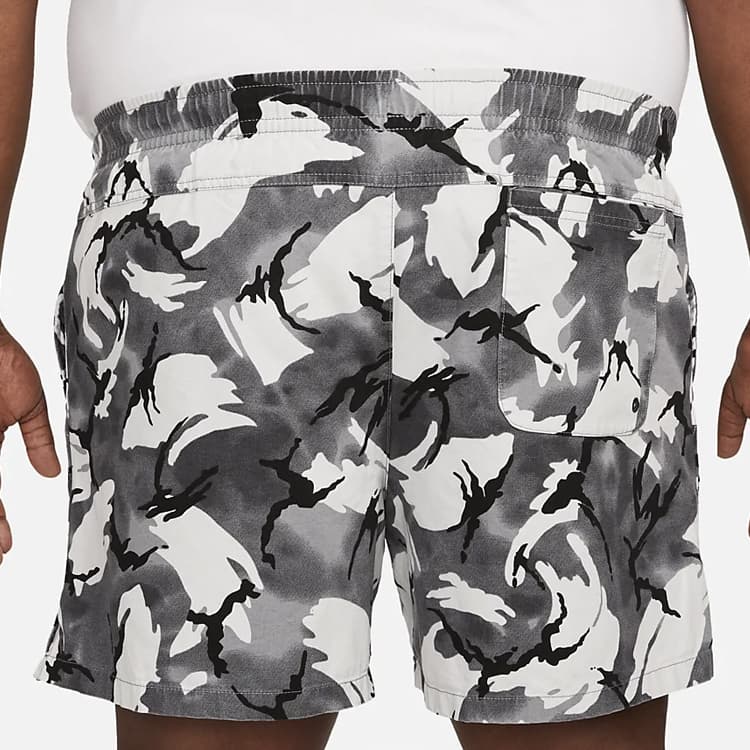 Шорты Nike Club Camo Print Shorts Cold Grey - изображение 7