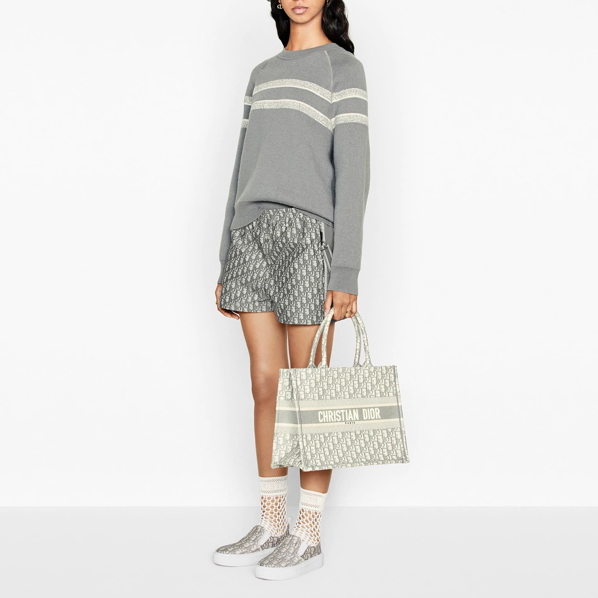 Сумка Dior Book Tote Grey - изображение 7