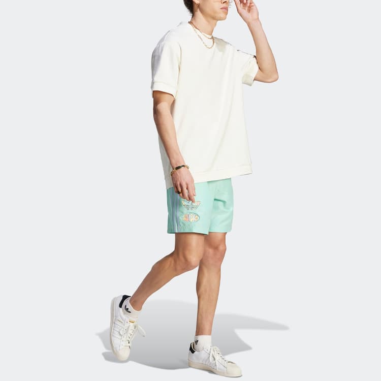 Тренировочные штаны adidas originals Enjoy Poly Shorts Logo - изображение 4