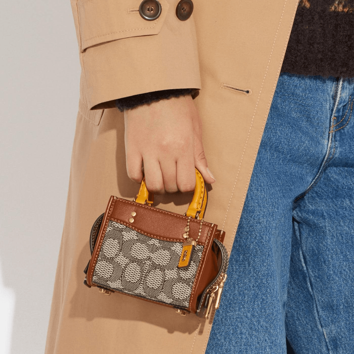 Сумка COACH Rogue 12 - изображение 5