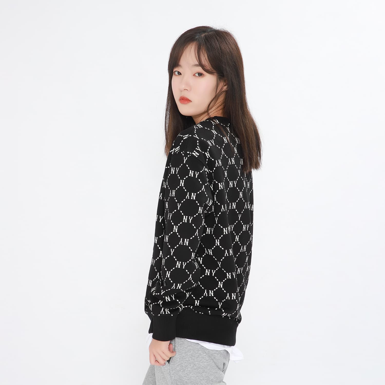 Худи MLB Yankees Crewneck Black — фото 5