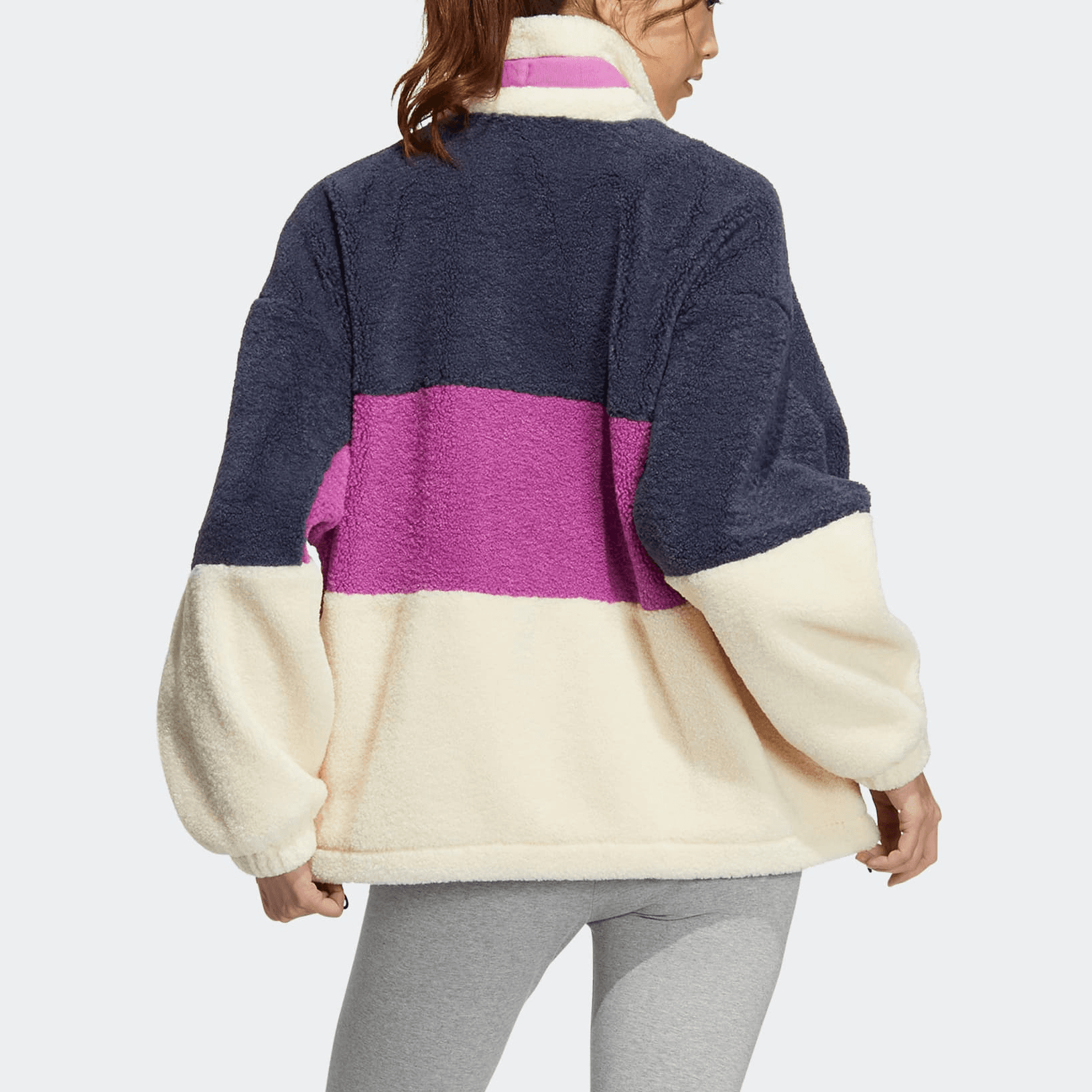 Куртка adidas originals Short Sherpa Jk Logo - изображение 2