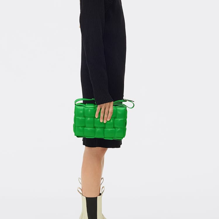 Сумка через плечо Bottega Veneta Padded Cassette Green - изображение 6