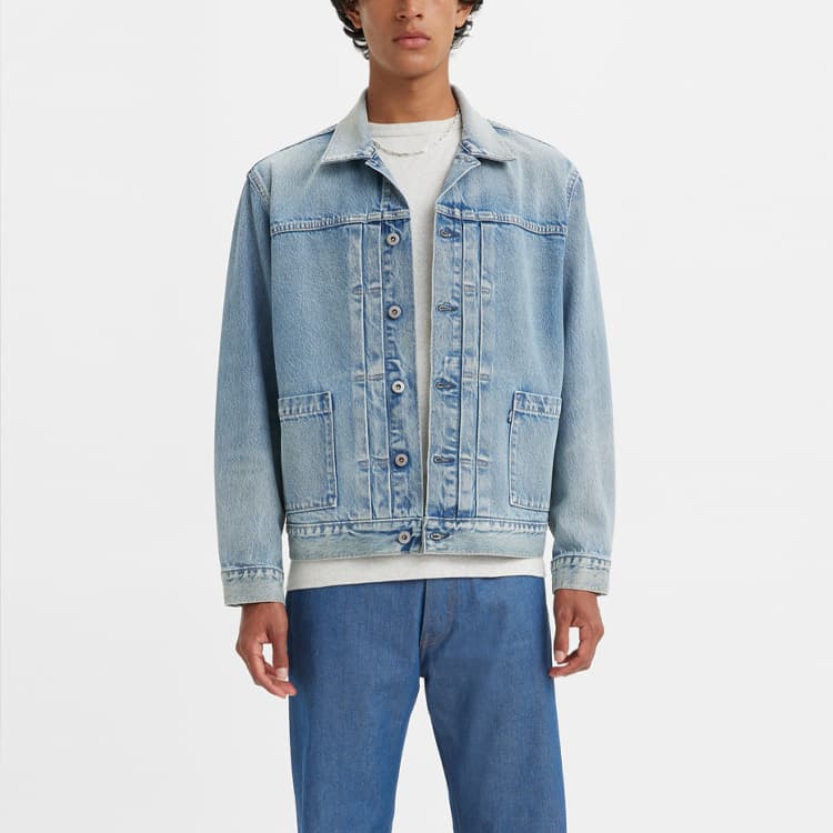 Джинсовая куртка Levis SS23 Midnight Blue Denim Jacket - изображение 3