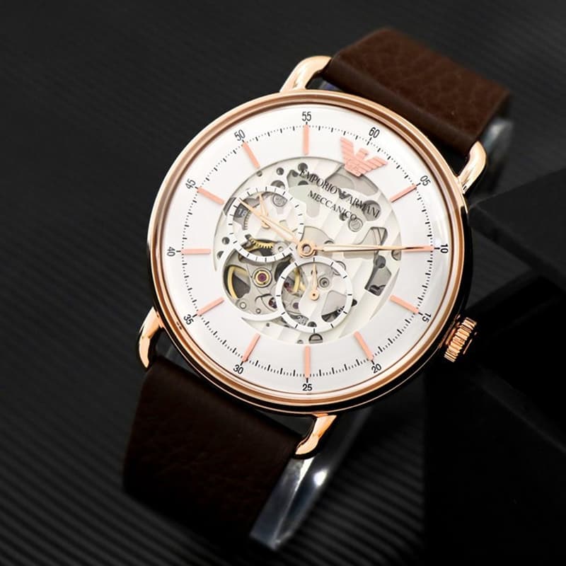 Механические часы EMPORIO ARMANI 43mm AR60027 - изображение 3