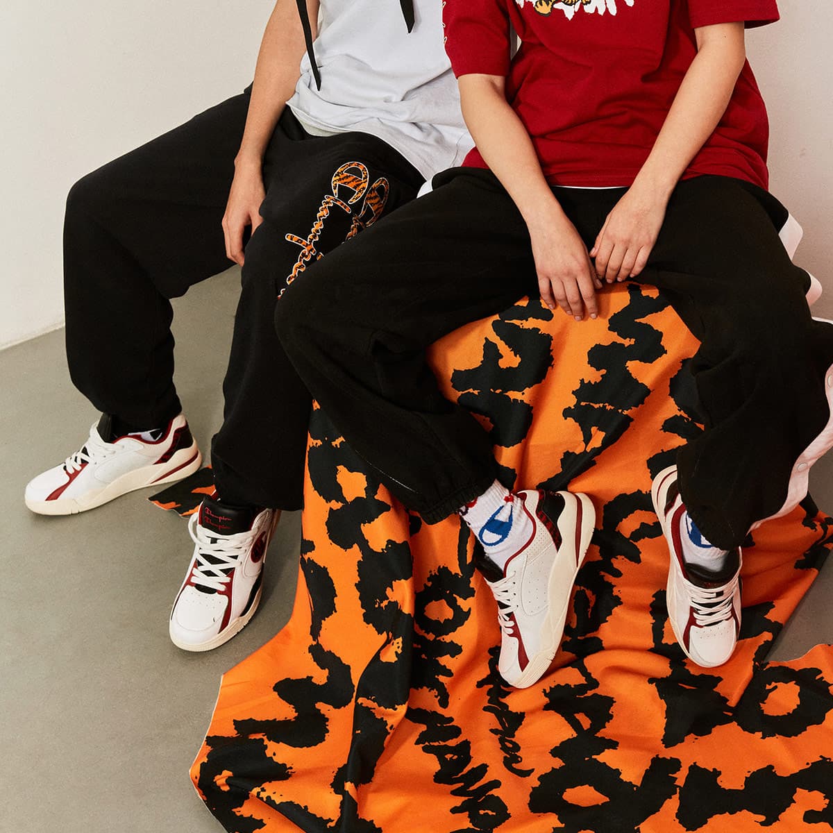 Ретро баскетбольные кроссовки Champion Champ 95 Rice LOW CNY - изображение 9