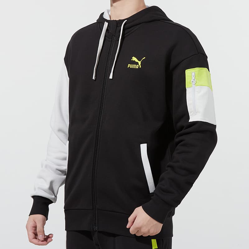 Куртка Puma Retro Black Jacket - изображение 5