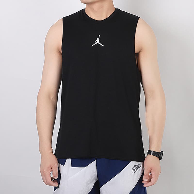 Баскетбольная майка Jordan Air Logo Basketball Tank Black - изображение 4