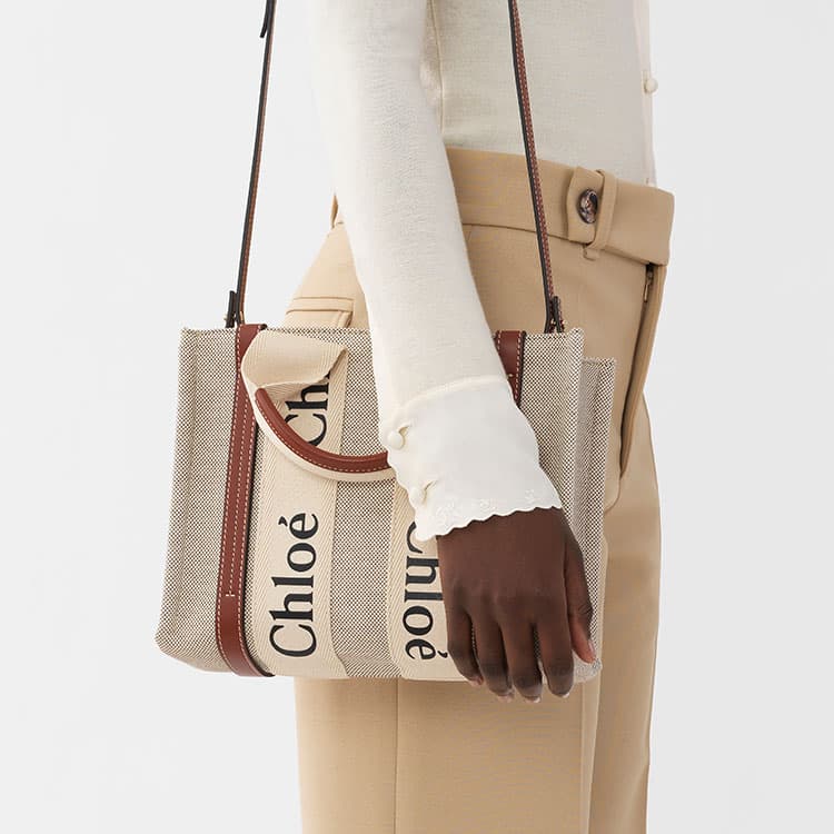 Сумка Chloe Woody Tote - изображение 8