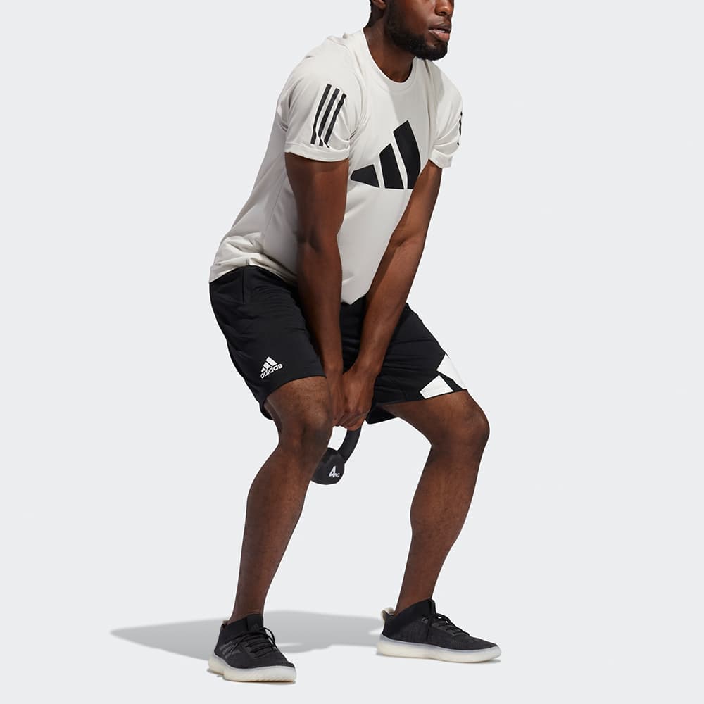 Тренировочные штаны adidas 4k 3 Bar Short Logo - изображение 2
