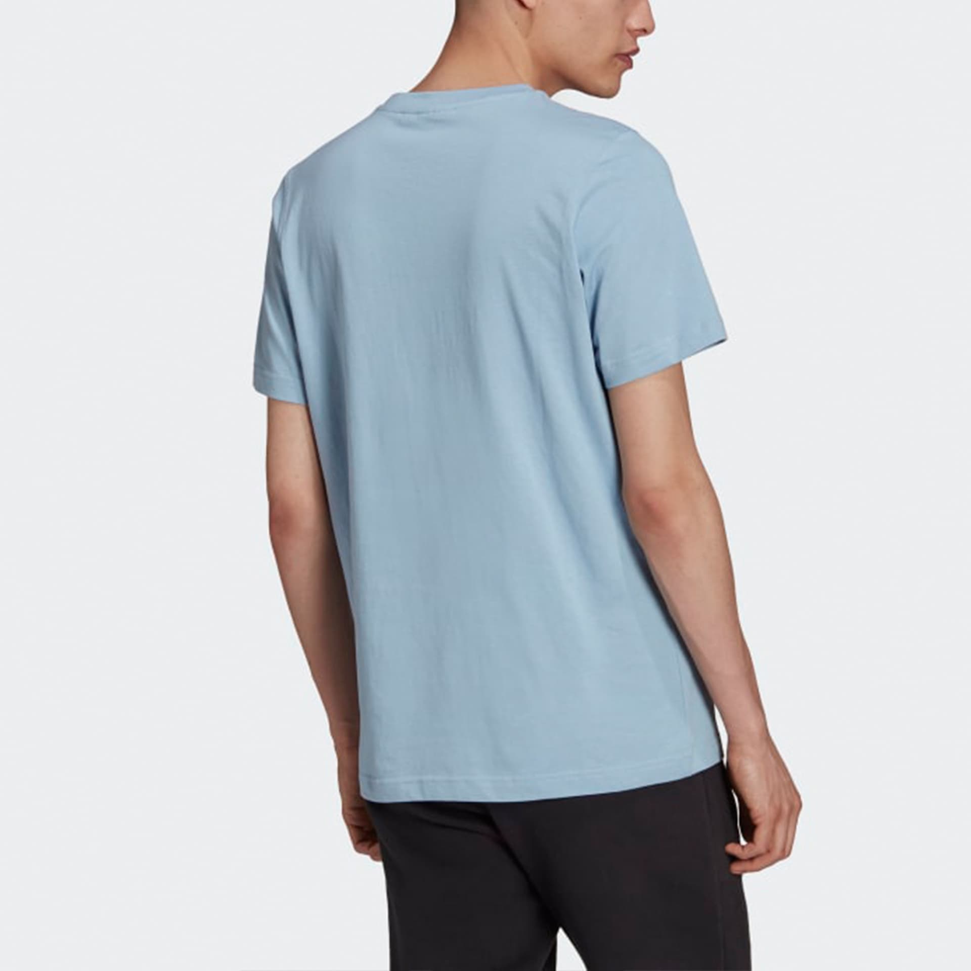 Футболка adidas Originals Adicolor Classics Logo Tee Sky Blue - изображение 4