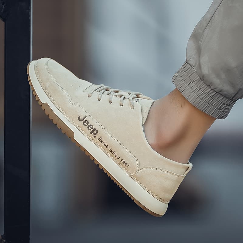 Кроссовки Jeep Low-Top Sneakers Sand - изображение 6