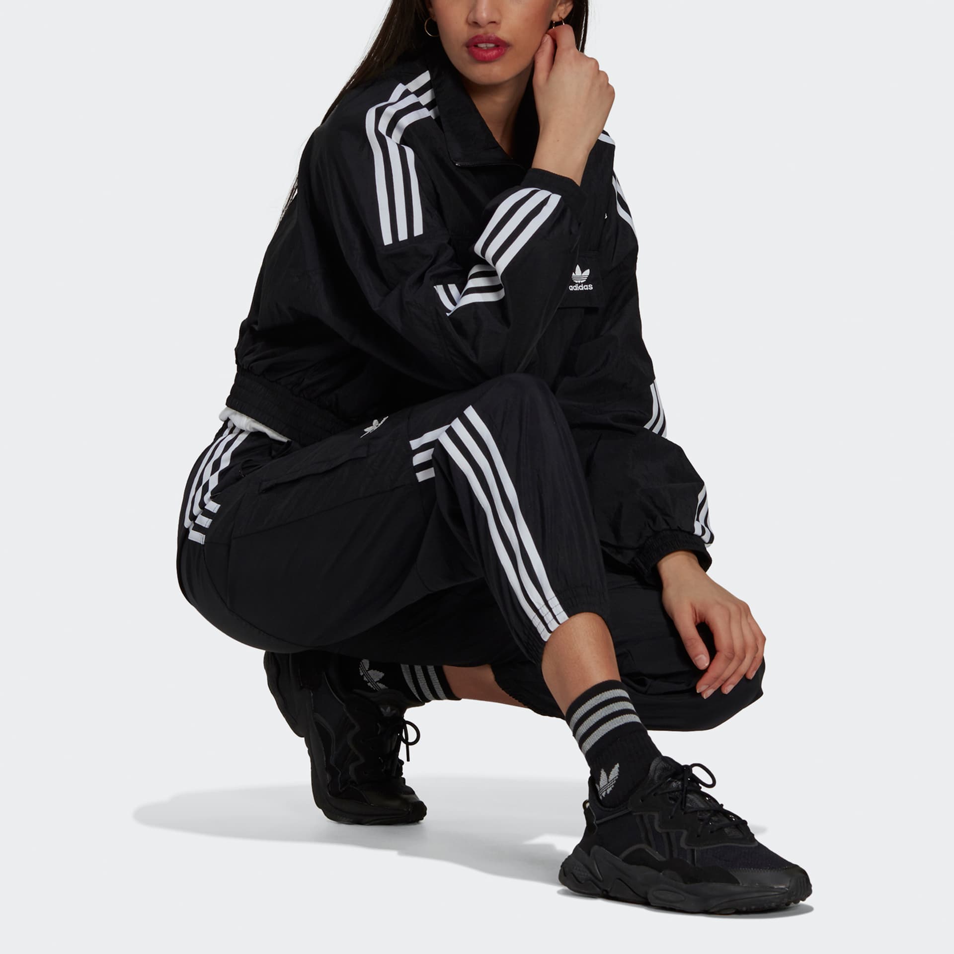 Штаны adidas Originals Track Pants Black - изображение 6