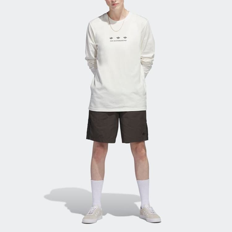 Шорты adidas Originals Trefoil Logo Shorts Olive - изображение 2
