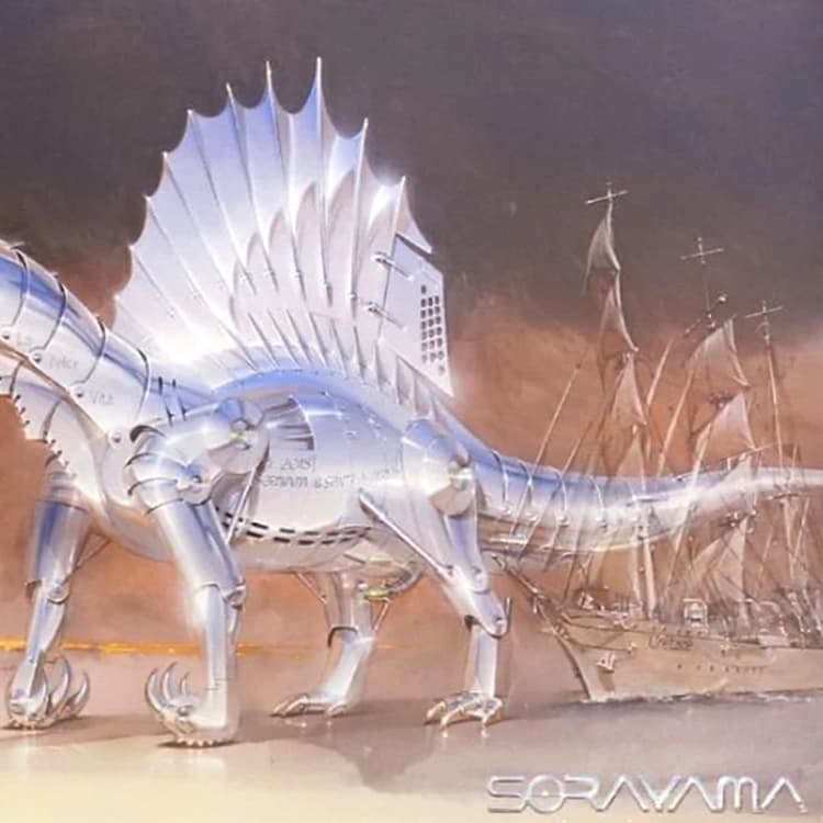 HajimeSorayama -3 59.4*42cm - изображение 3
