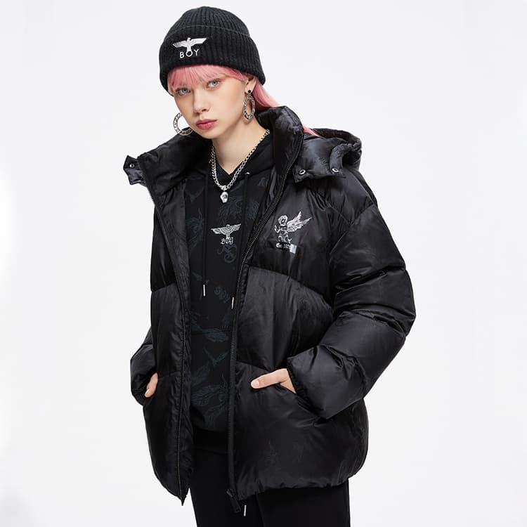 Зимняя куртка Boy London FW21 Black - изображение 3