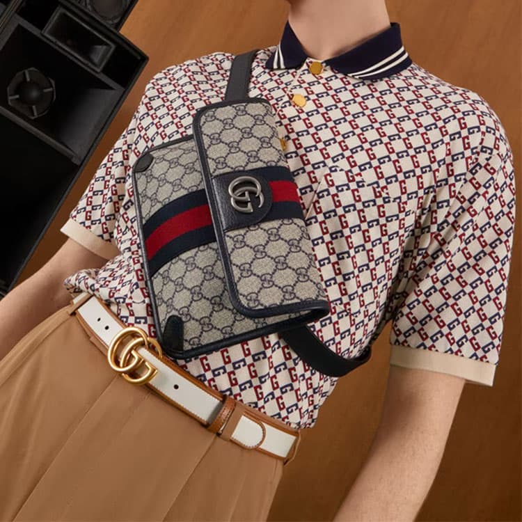 Поясная сумка Gucci Ophidia Bag - изображение 10