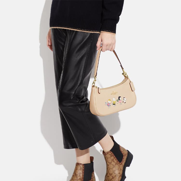 Мини-сумка COACH x Peanuts Teri 24 Ivory - изображение 4