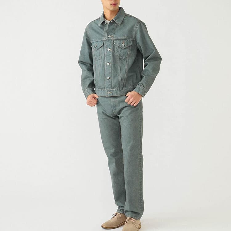Джинсовая куртка beams FW22 - изображение 4