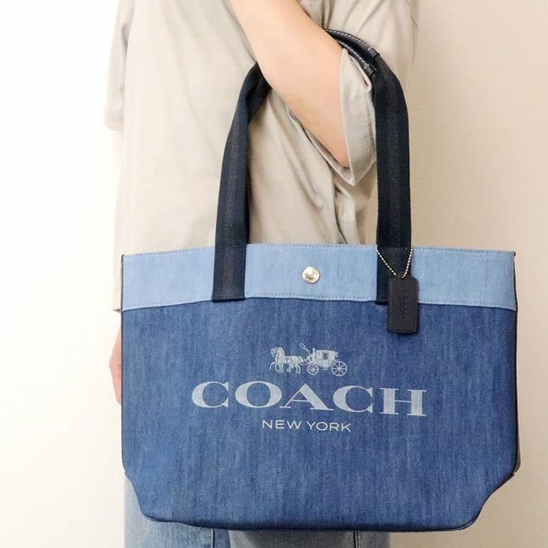 Мини-сумка COACH Canvas Tote 33Recycled Tote - изображение 5