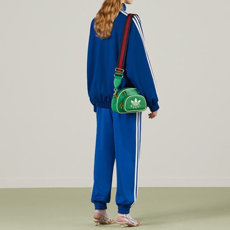 Куртка GUCCI x adidas SS23 Logo Print Zip Jacket - изображение 5