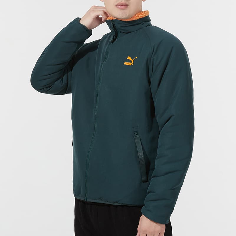 Зимняя куртка пуховик Puma Reversible Sherpa Jacket - изображение 7