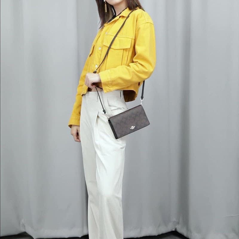 Сумка через плечо COACH Anna 20 - изображение 5