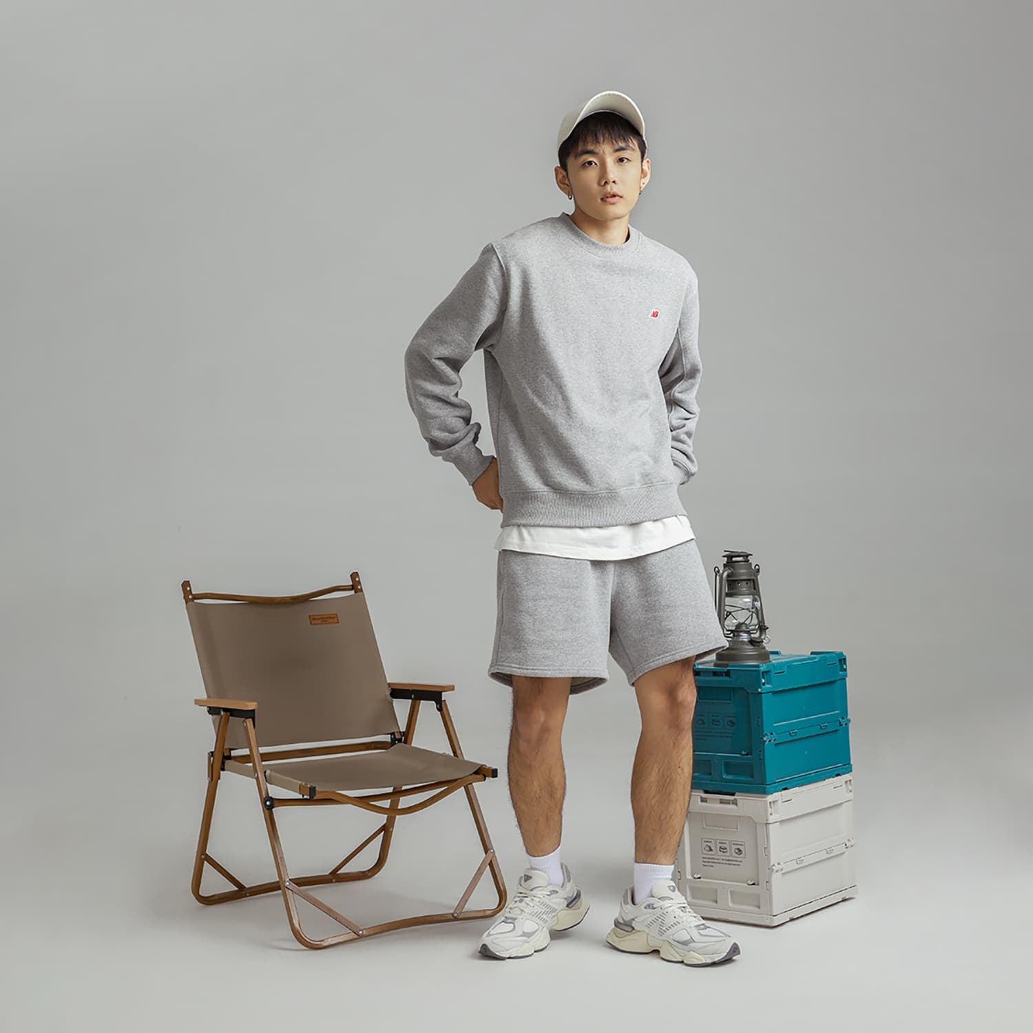 Кроссовки New Balance 9060 Grey White - изображение 6