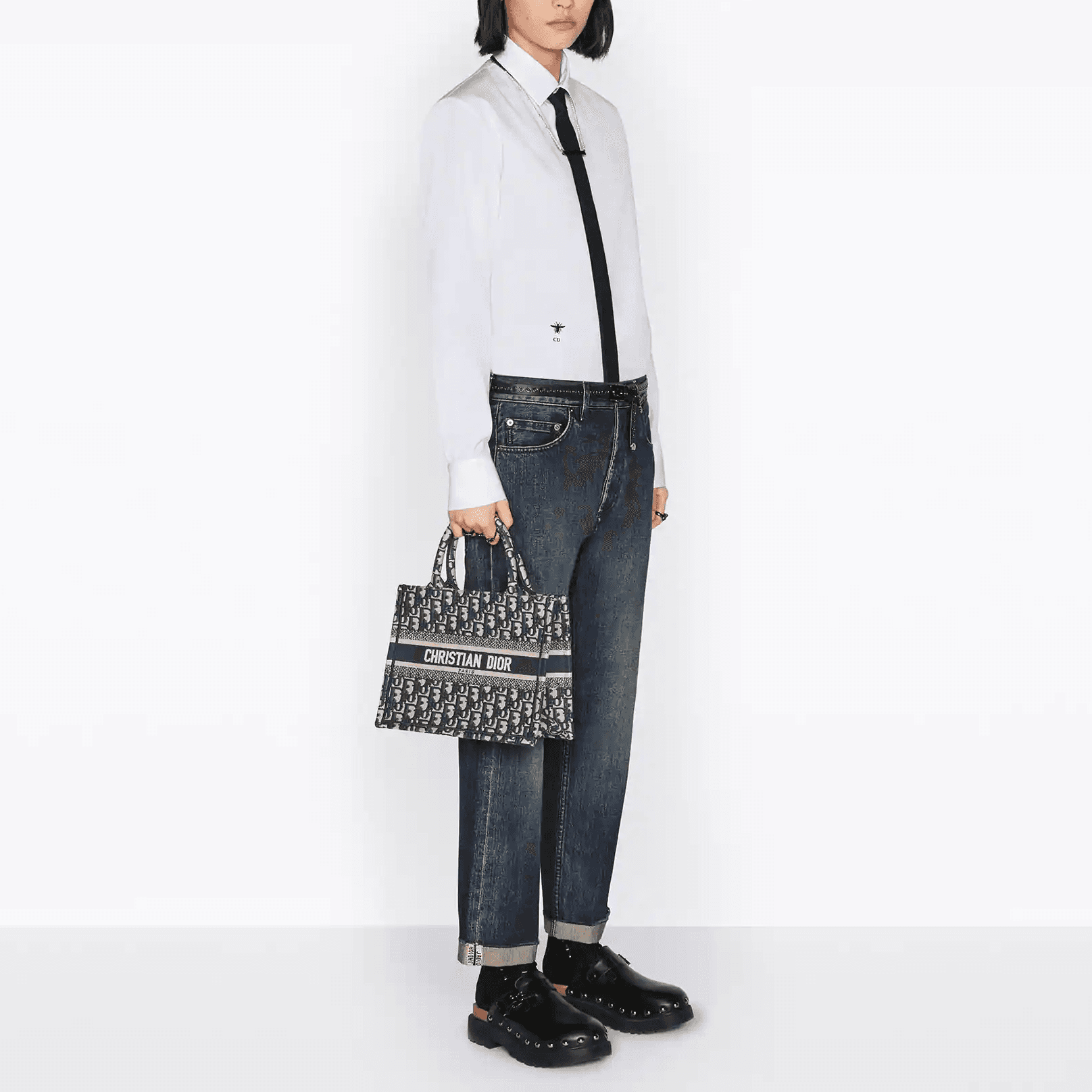 Сумка Dior Book Tote Blue/White - изображение 6