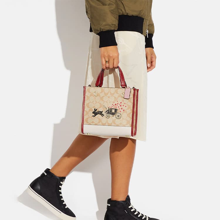 Сумка COACH Dempsey 22 Tote - изображение 5
