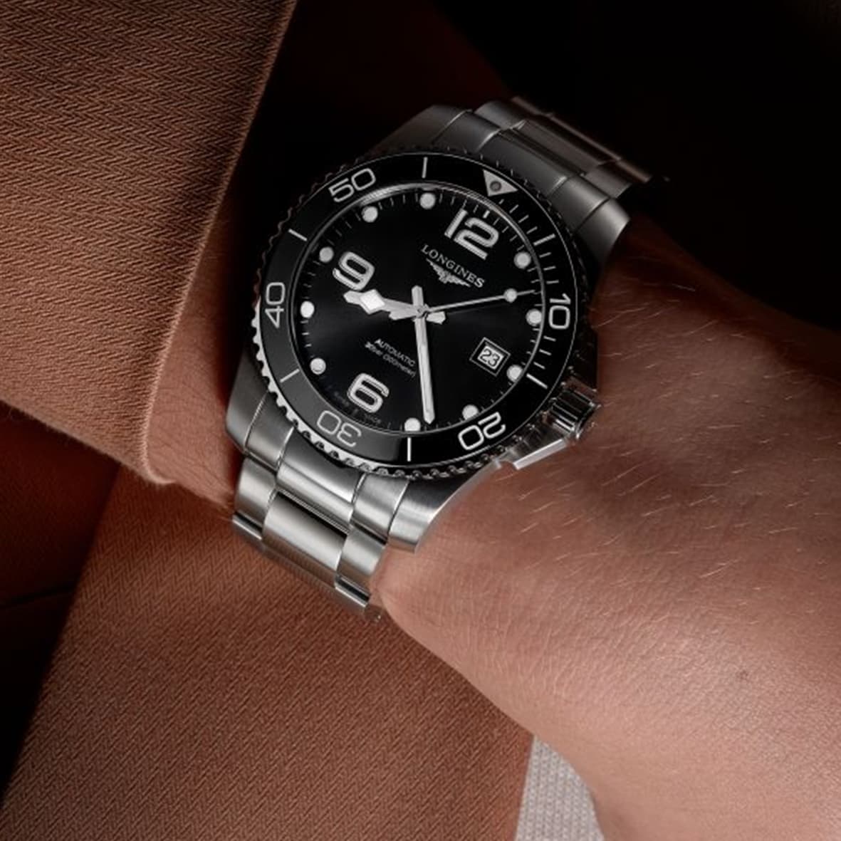 Часы LONGINES 41mm L3.781.4.56.6 - изображение 8