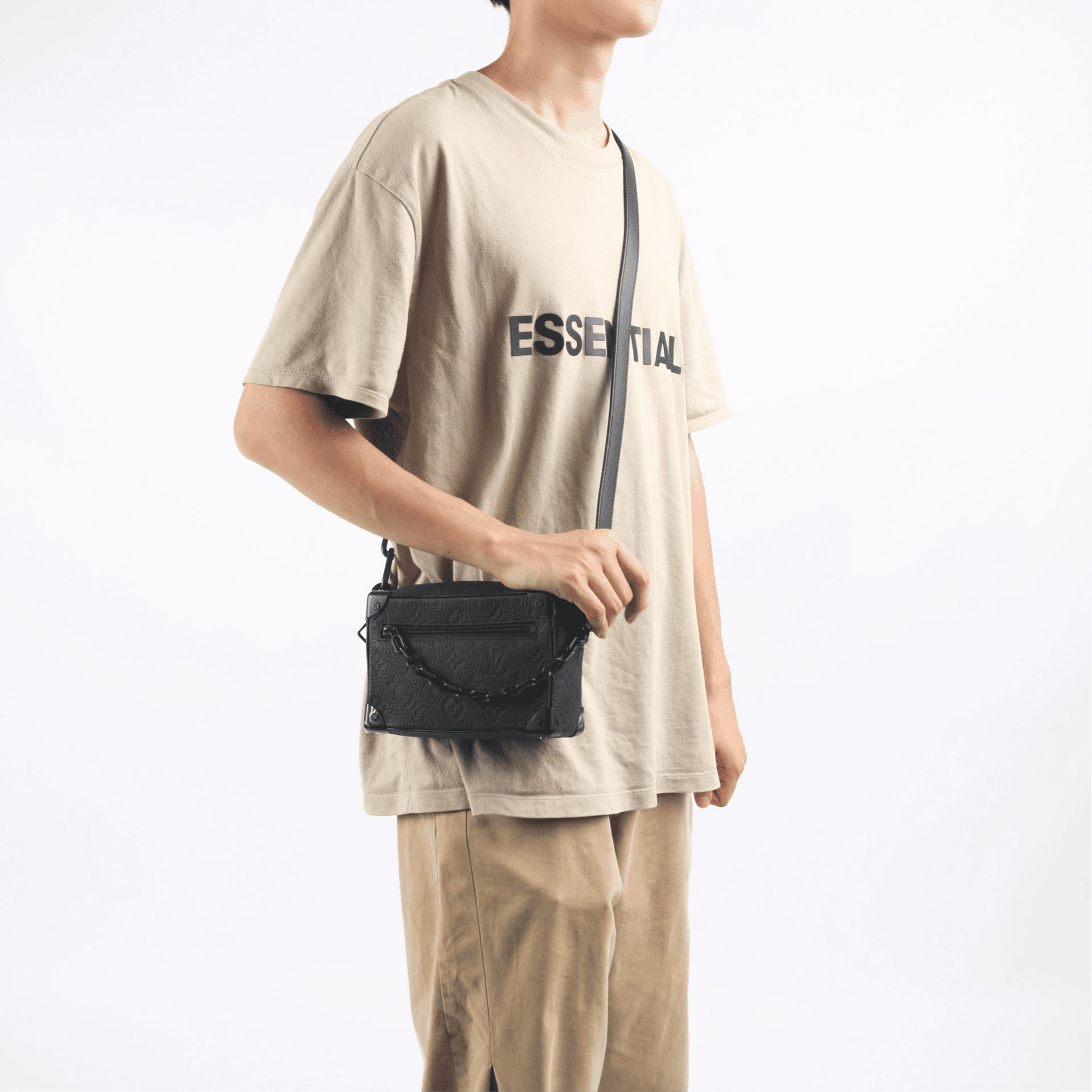 Мини-сумка Louis Vuitton Soft Trunk Black - изображение 6