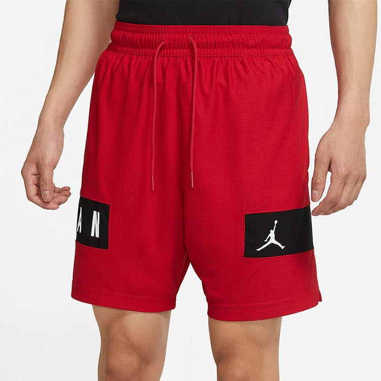 Баскетбольные шорты Jordan Dri-Fit Basketball Shorts Red - изображение 2