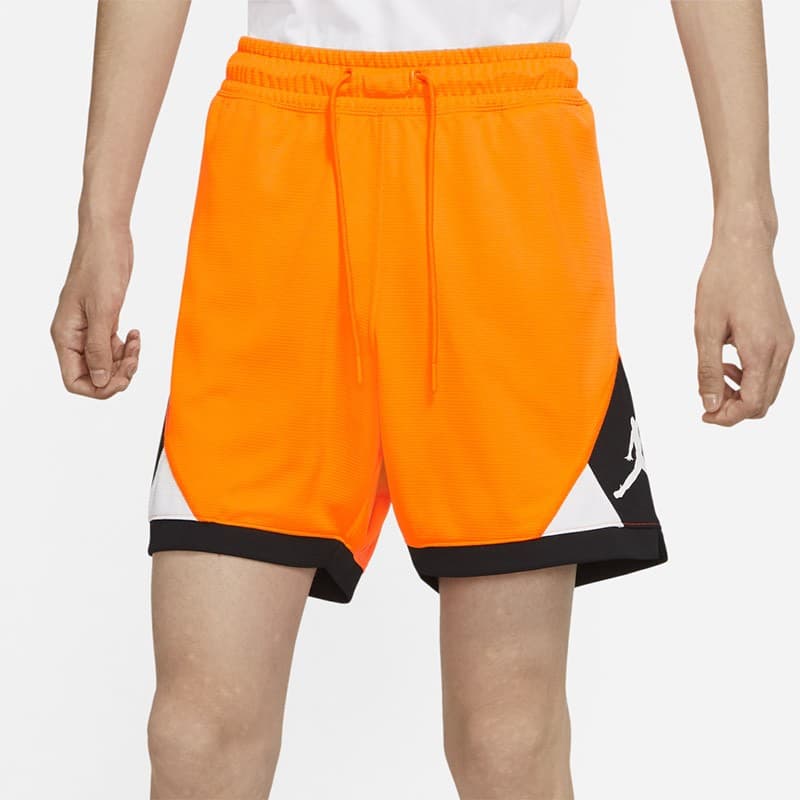 Тренировочные штаны Jordan Dri-FIT Basketball Shorts Orange - изображение 7
