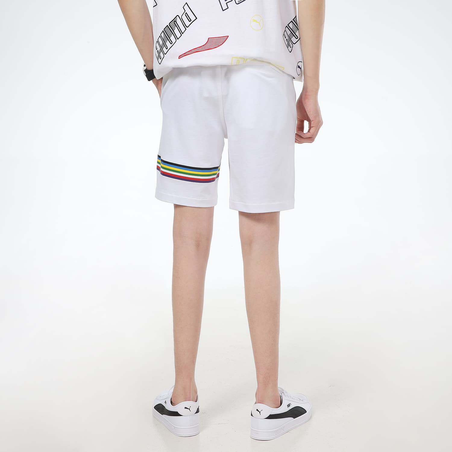 Шорты PUMA INTL Graphic Shorts - изображение 4