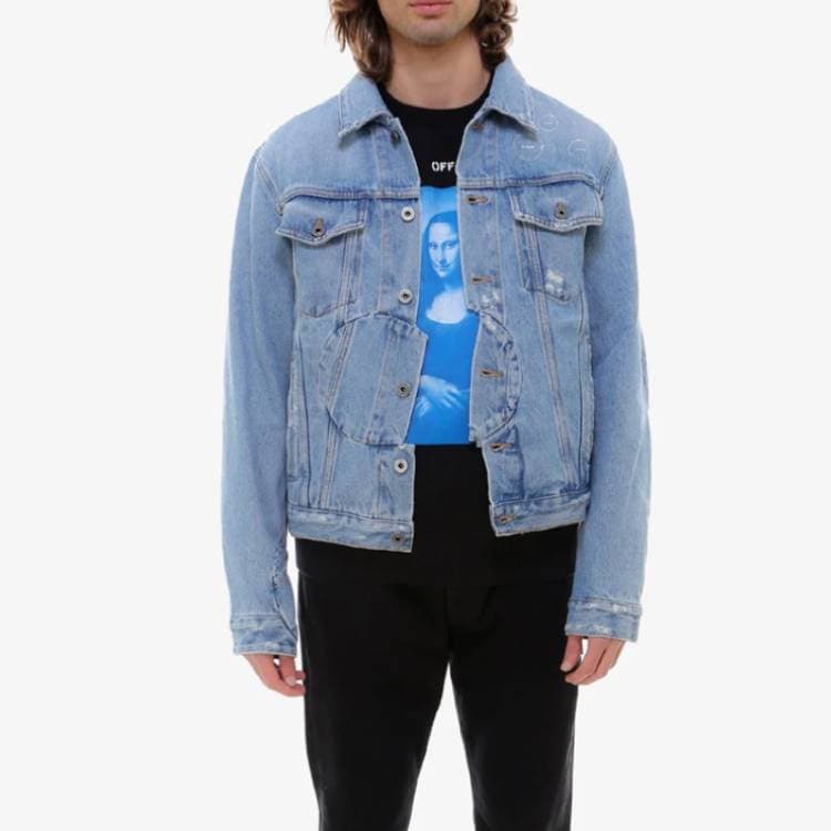 Джинсовая куртка OFF-WHITE SS21 Denim Jacket - изображение 5