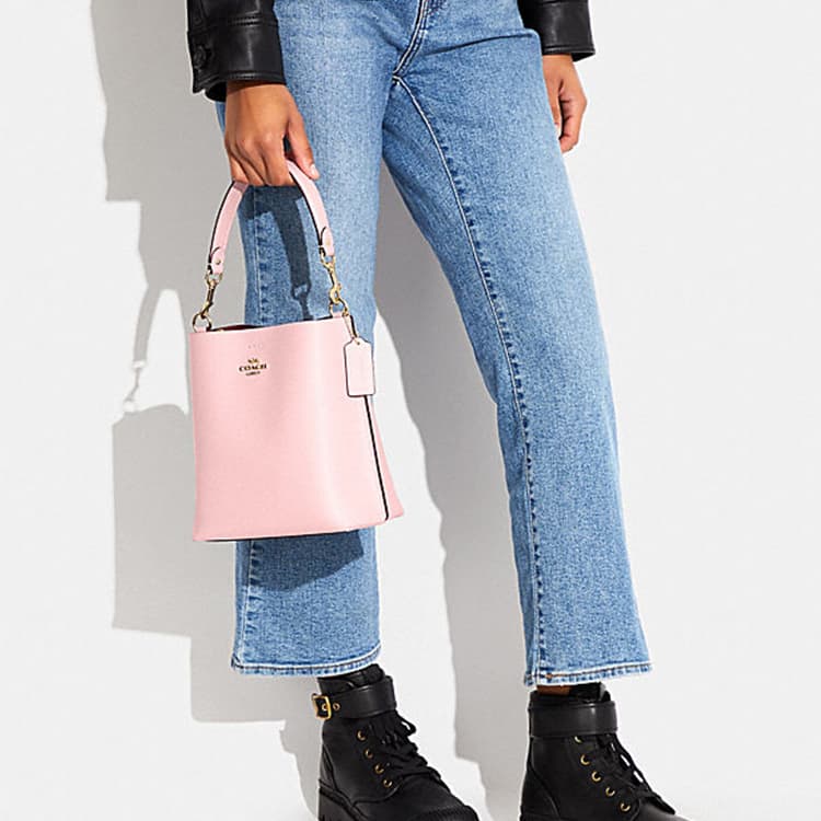 Сумка COACH Mollie 21 Pink - изображение 5