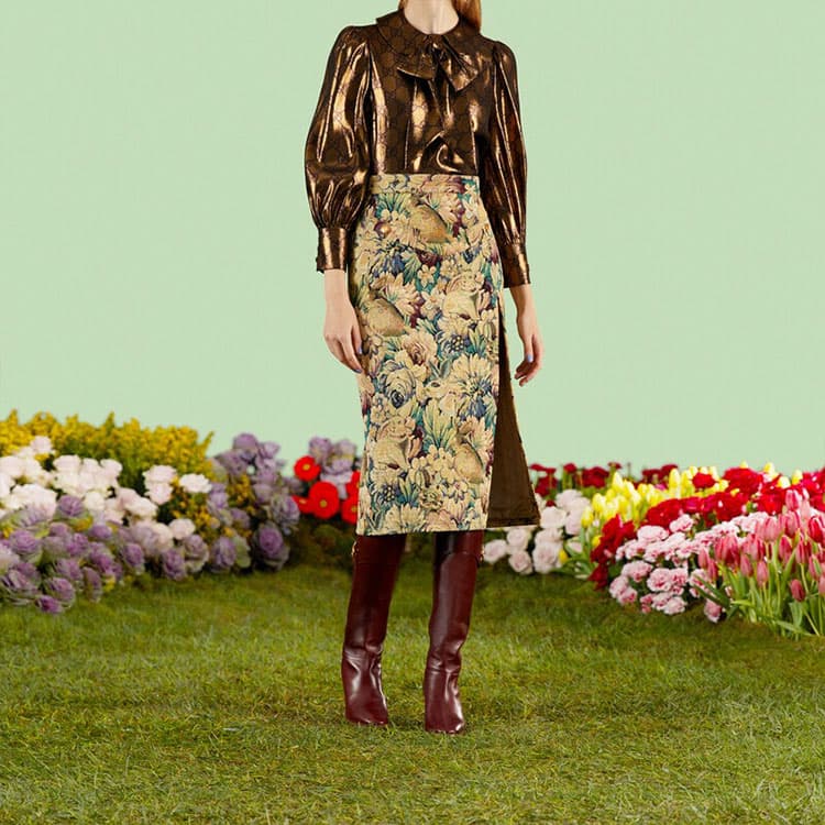 Юбка GUCCI SS23 - изображение 3