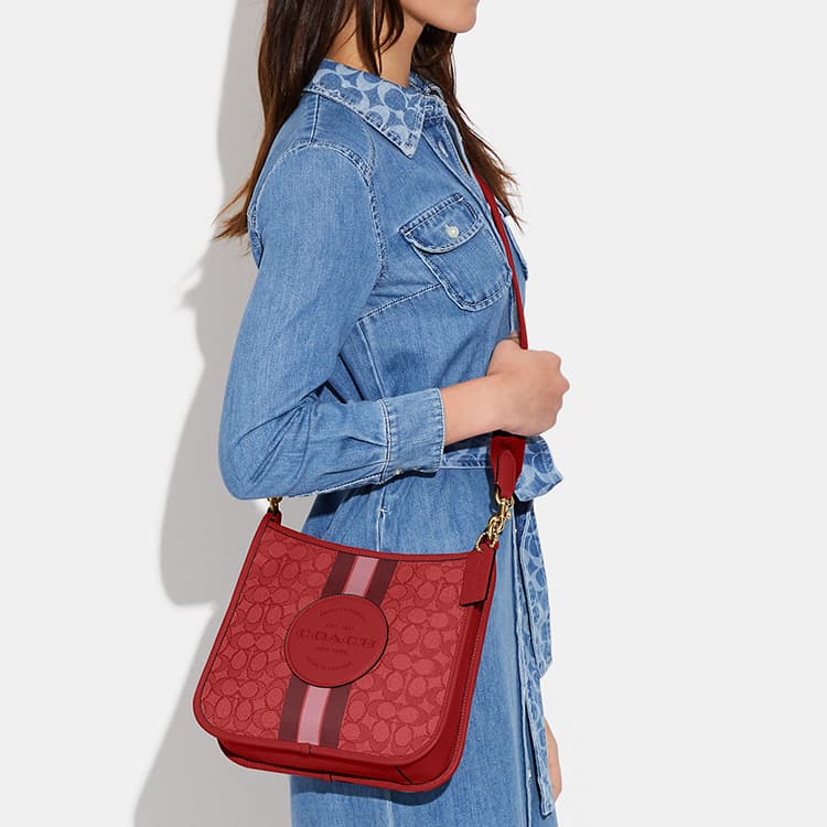 Сумка через плечо COACH Dempsey 27 - изображение 4