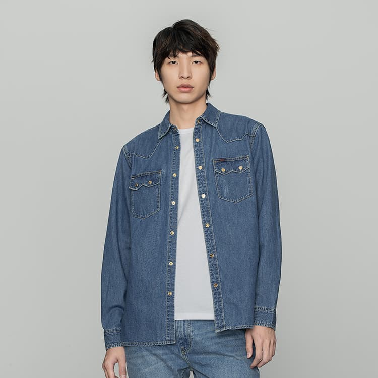 Рубашка Lee Denim Shirt - изображение 3