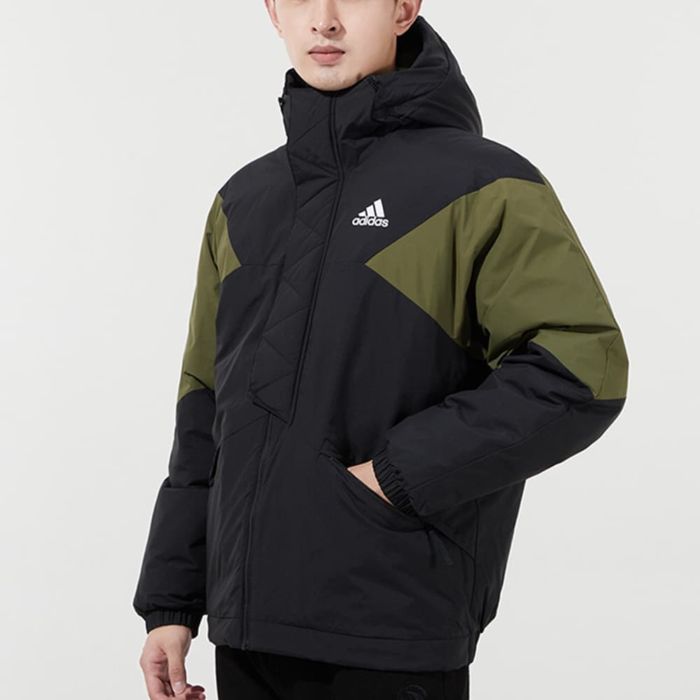 Зимняя куртка adidas Down Jacket Black - изображение 3