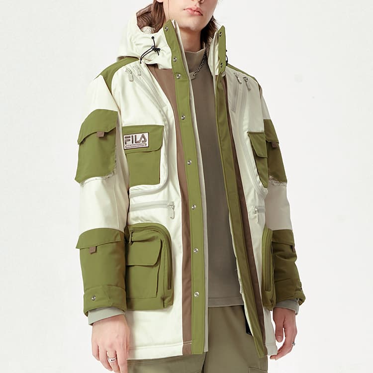 Зимняя куртка FILA Fusion x White Mountaineering - изображение 5