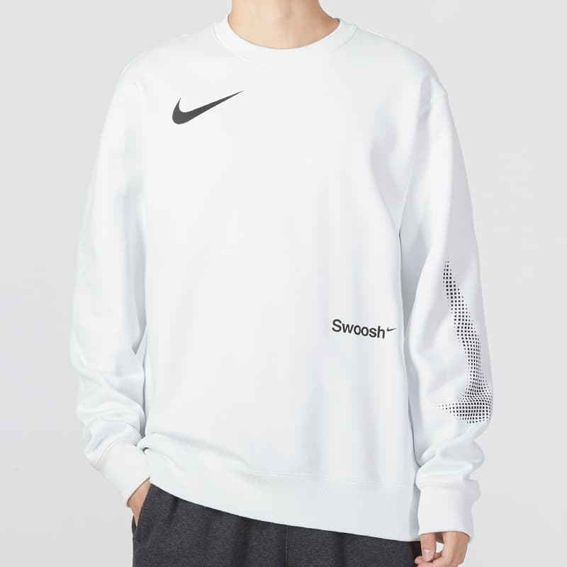 Худи Nike Premium Crew White — фото 3