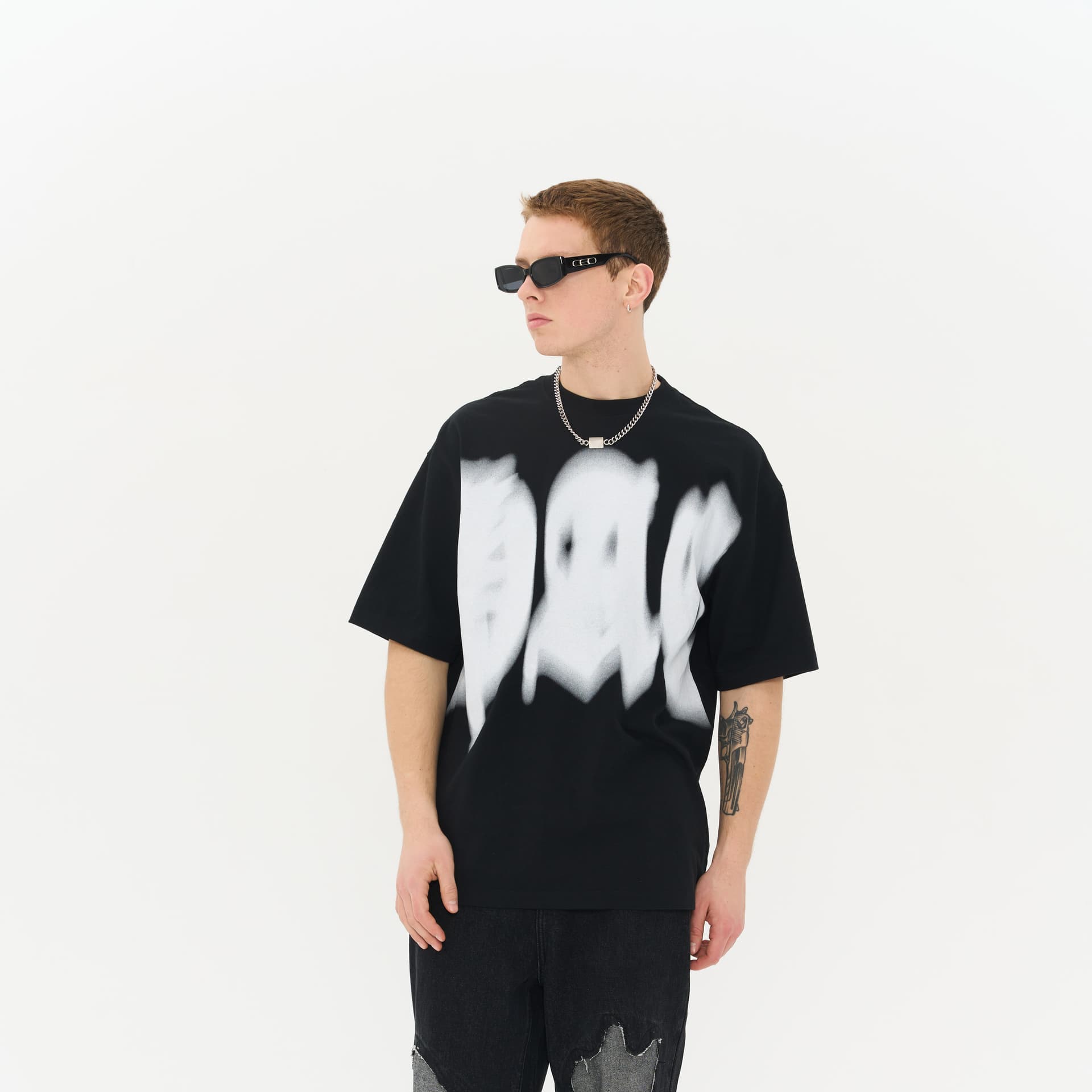 Футболка HARSH AND CRUEL SS23 Logo Print T-Shirt - изображение 6