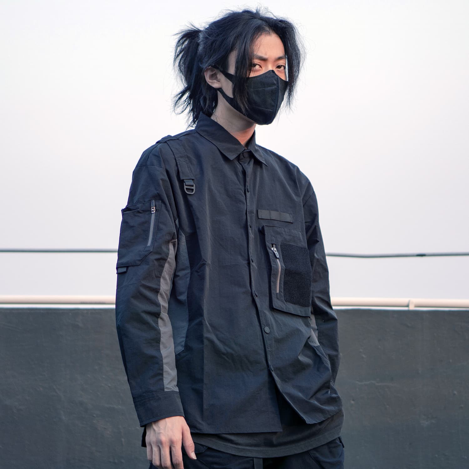 Рубашка VIP Utility Shirt Black - изображение 8
