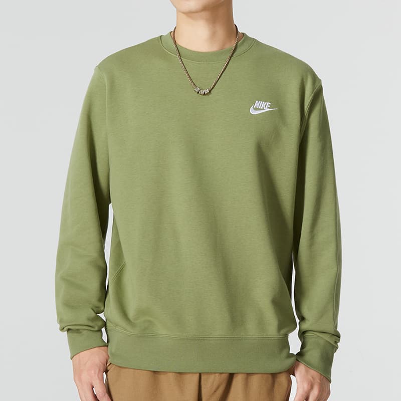 Худи Nike NSW Club Crew Green - изображение 3