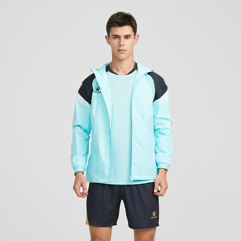 Куртка KELME Basic Hoodie Logo Jacket - изображение 3
