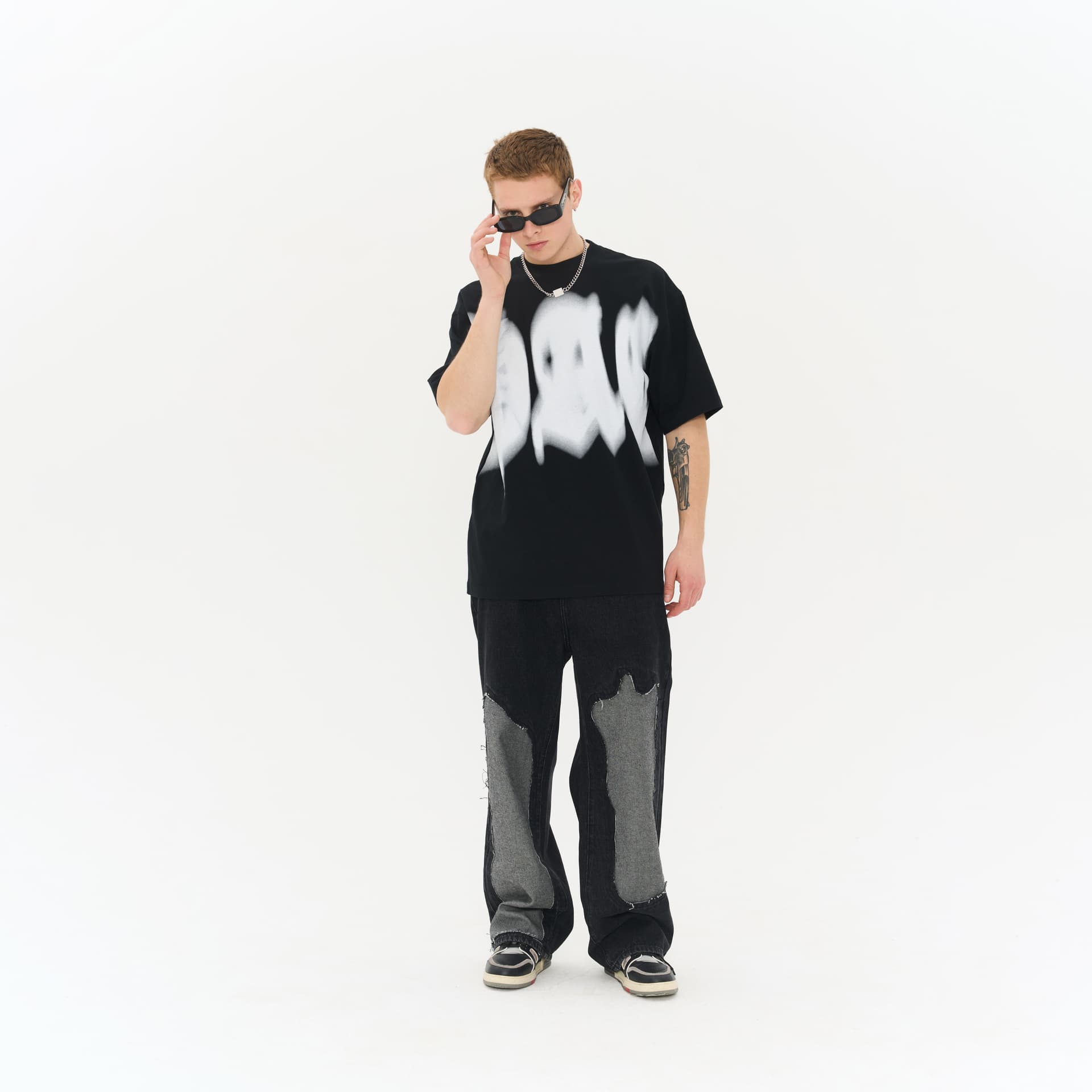 Футболка HARSH AND CRUEL SS23 Logo Print T-Shirt - изображение 5